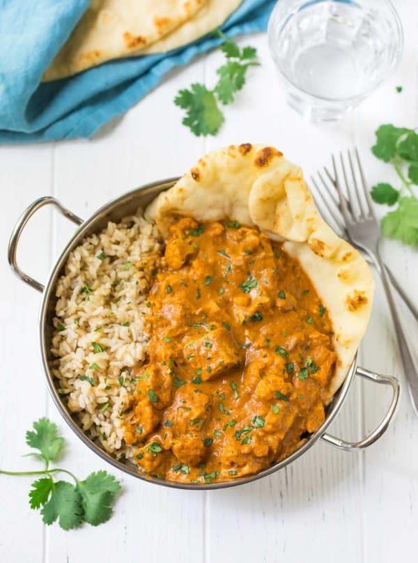 <strong>Get the <a href="https://www.wellplated.com/instant-pot-butter-chicken/" target="_blank" rel="noopener noreferrer">Instant Pot Butter Chicken</a> recipe from Well Plated.</strong>