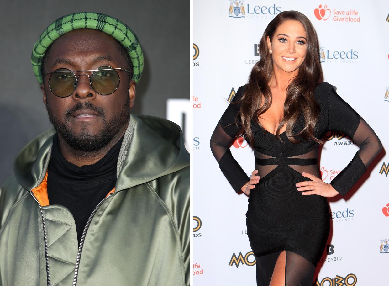 will.i.am and Tulisa were embroiled in a legal battle since 2012. (Getty, PA)