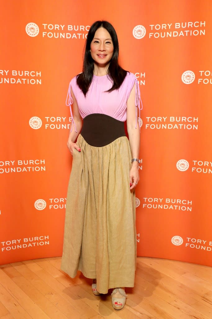 Lucy Liu attends Tory Burch’s 2022 Embrace Ambition Summit at Jazz at Lincoln Center in New York City on June 14, 2022 - Credit: JP Yim/Getty Images