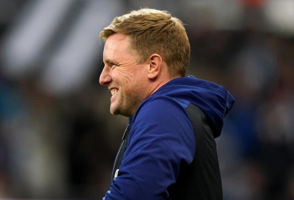 Newcastle boss Eddie Howe has no problem with his players dreaming of European qualification (Owen Humphreys/PA) (PA Wire)