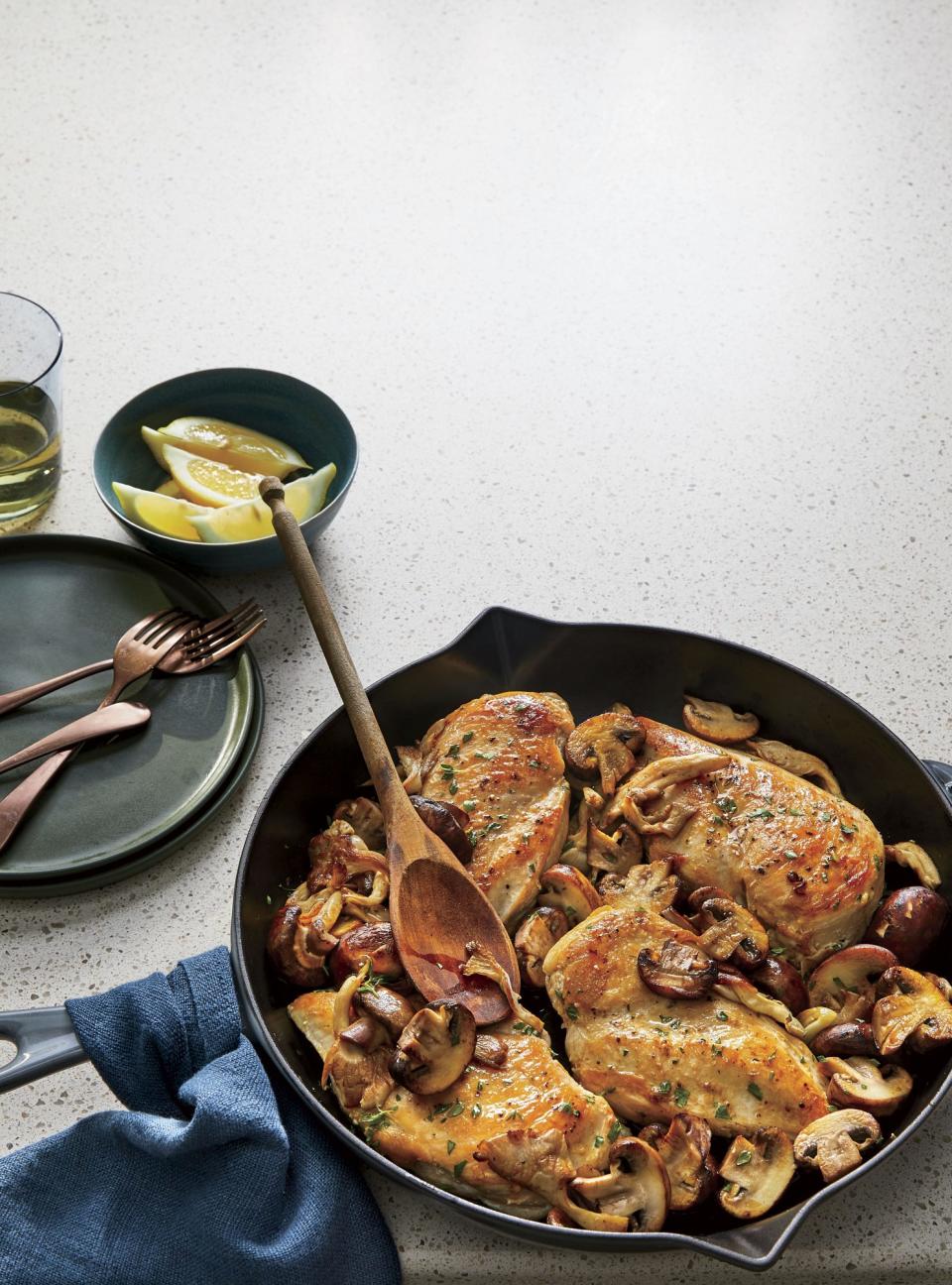 Chicken-Mushroom Skillet