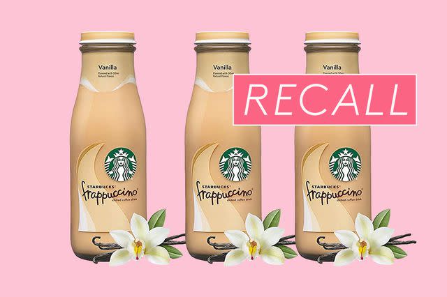 Over 300,000 Starbucks Frappuccinos Recalled Nationwide Due to Potential  Glass Fragments in Bottles