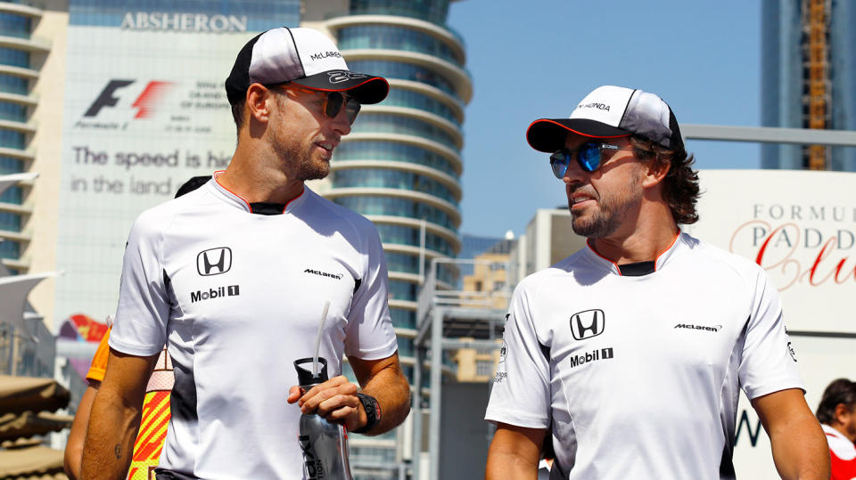 Button：回歸F1計畫Alonso絕非虛張聲勢
