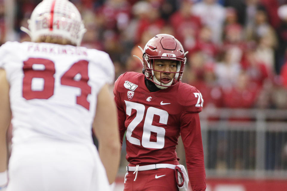 Washington State safety Bryce Beekman was the team's fifth-leading tackler in 2019. (AP Photo/Young Kwak)