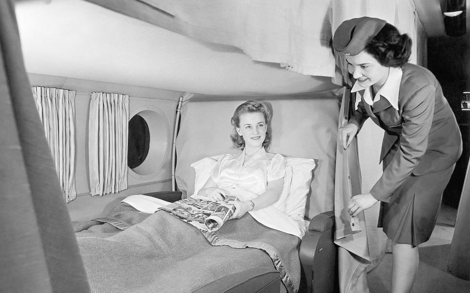 On board the Boeing Stratocruiser - Getty