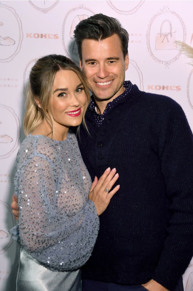 Lauren Conrad and William Tell | Jennifer Graylock/Getty