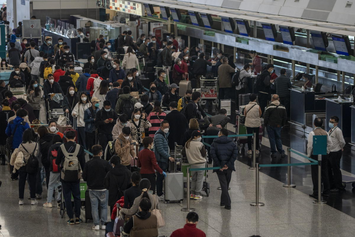 美擬跟進日本、印度與大馬 對中國大陸入境旅客採新防疫措施 – Yahoo奇摩新聞