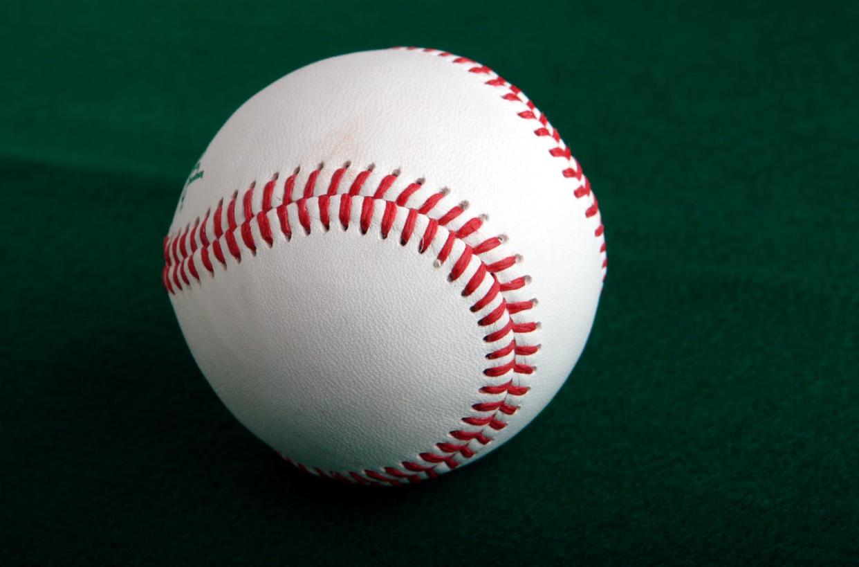 <span class="caption">It used to be spit balls, but now sticky baseballs are giving pitchers an advantage.</span> <span class="attribution"><a class="link " href="https://commons.wikimedia.org/wiki/File:Baseball.jpg#/media/File:Baseball.jpg" rel="nofollow noopener" target="_blank" data-ylk="slk:Tage Olsin;elm:context_link;itc:0;sec:content-canvas">Tage Olsin</a>, <a class="link " href="http://creativecommons.org/licenses/by-sa/4.0/" rel="nofollow noopener" target="_blank" data-ylk="slk:CC BY-SA;elm:context_link;itc:0;sec:content-canvas">CC BY-SA</a></span>