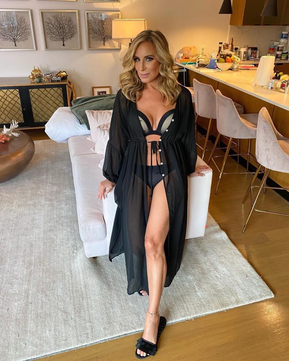 Sonja Morgan Shares Her Sexy Quarantine Lingerie Look Revved Up And