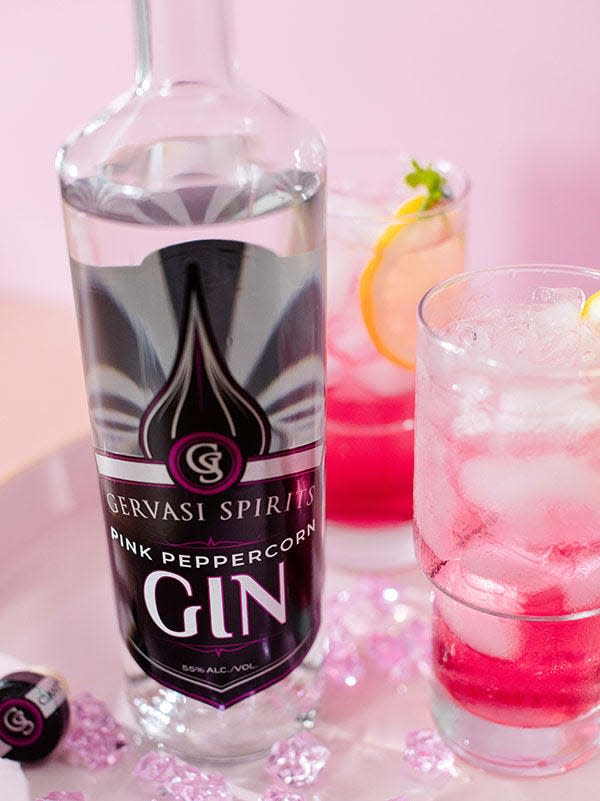 Gervasi Spirits will release its Pink Peppercorn Gin at a special ticketed event on April 10.