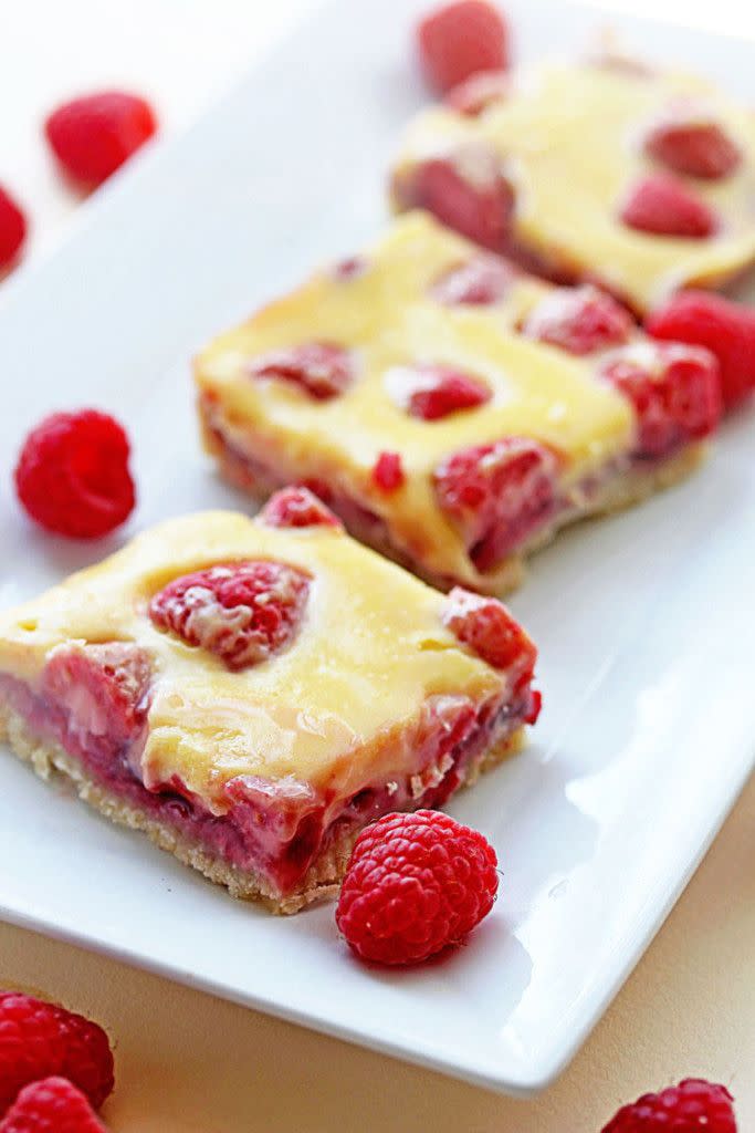 Raspberry Lemon Bars