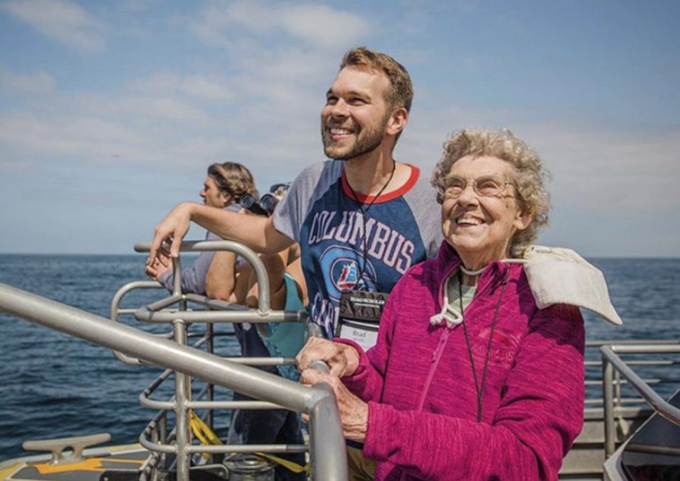 Brad Ryan and his grandmother Joy Ryan have been traveling the country together, documenting their adventures on Instagram. The pair recently completed their goal of visiting all 63 national parks in the United States.