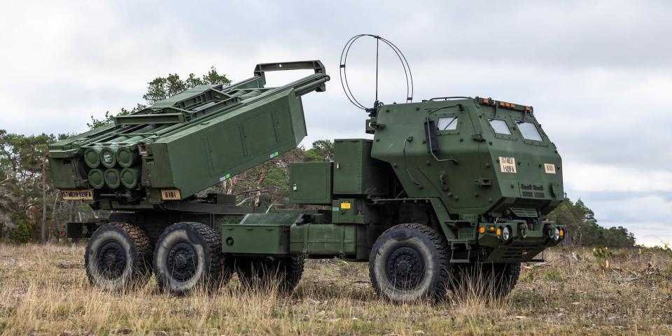 High Mobility Artillery Rocket System HIMARS Sweden Gotland