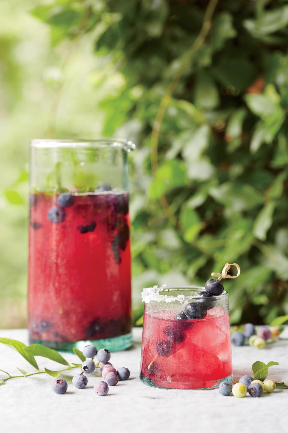 Blueberry Margaritas