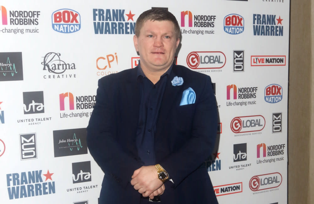 Ricky Hatton says he is up for a boxing comeback after his ‘Dancing on Ice’ exit credit:Bang Showbiz