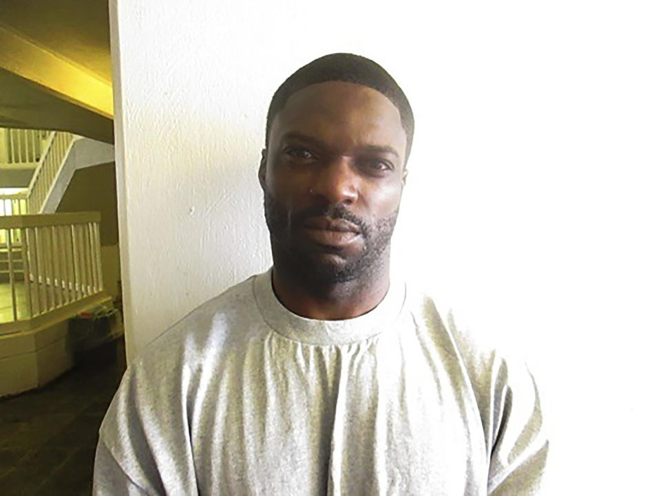 This Feb. 5, 2021, file photo provided by the Oklahoma Department of Corrections shows Michael Dewayne Smith. / Credit: Oklahoma Department of Corrections via AP, File