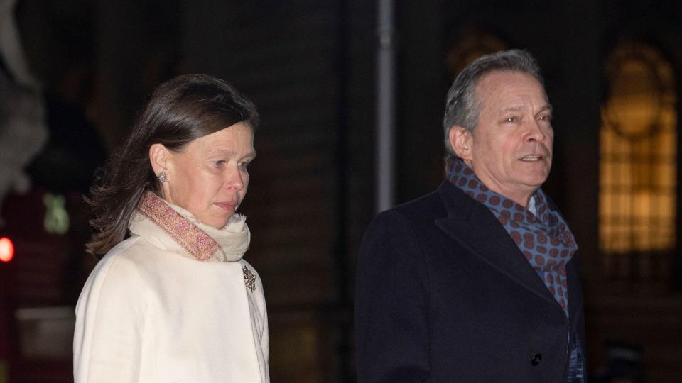 Lady Sarah Chatto and Daniel Chatto at Kate's Christmas concert