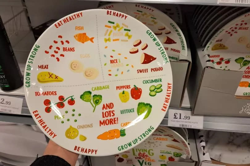 Home Bargains plates