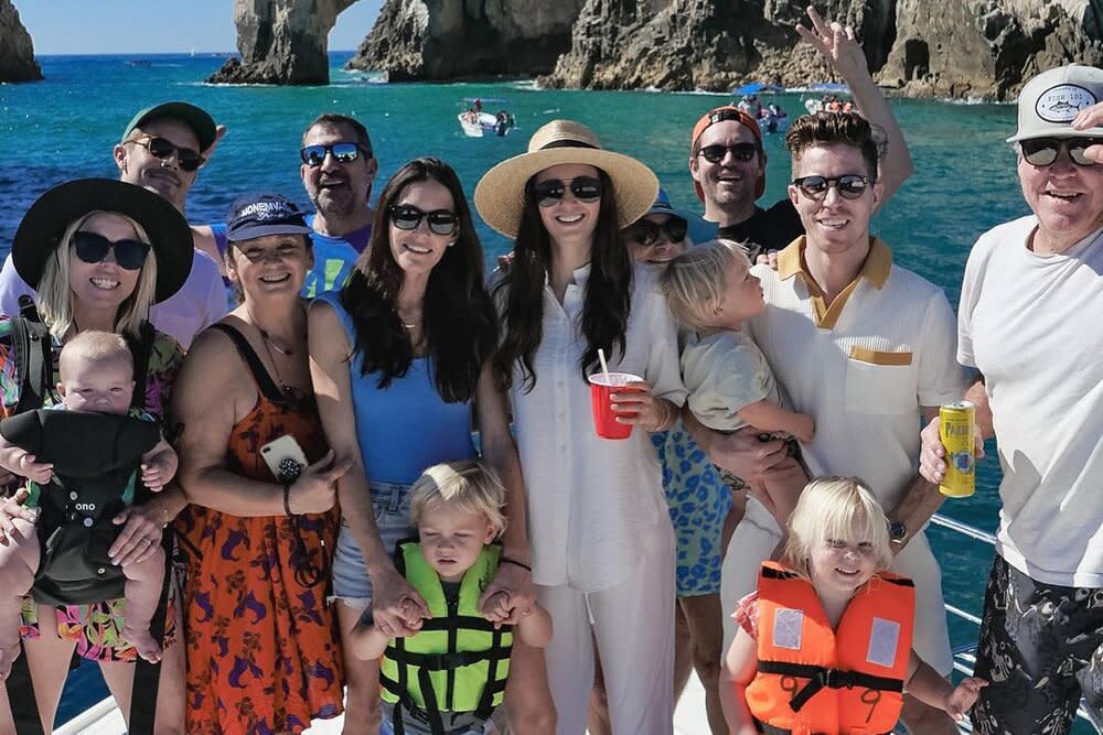 Nina Dobrev and Shaun White Enjoy Family Holiday Getaway in Mexico