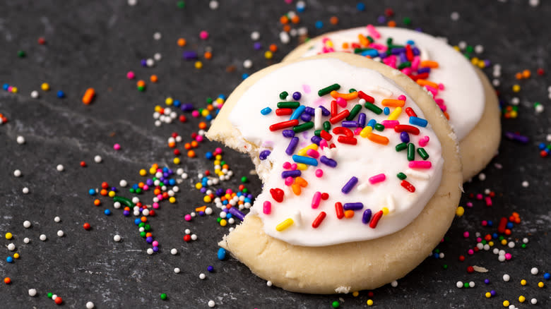 Lofthouse cookie with sprinkles
