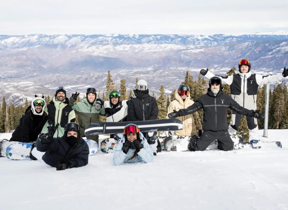 Justin Bieber Hits the Slopes With Shaun White Kendall Jenner