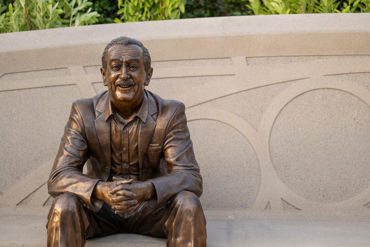 EPCOT's new "Walt the Dreamer" also debuts on Dec. 5. Disney says the bronze statue r"epresents Walt later in his life when he was imagining ideas for the Florida Project and what ultimately became EPCOT."