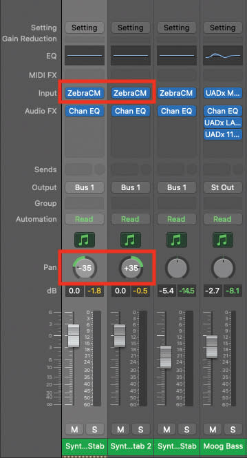 zebracm synth