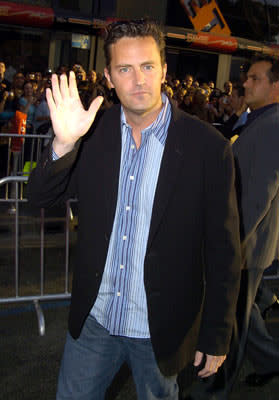 Matthew Perry at the Hollywood premiere of Touchstone Pictures' Raising Helen