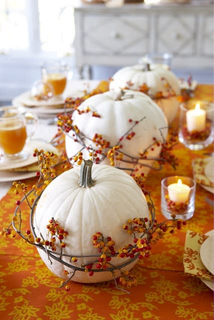 Pumpkin Tablescapes