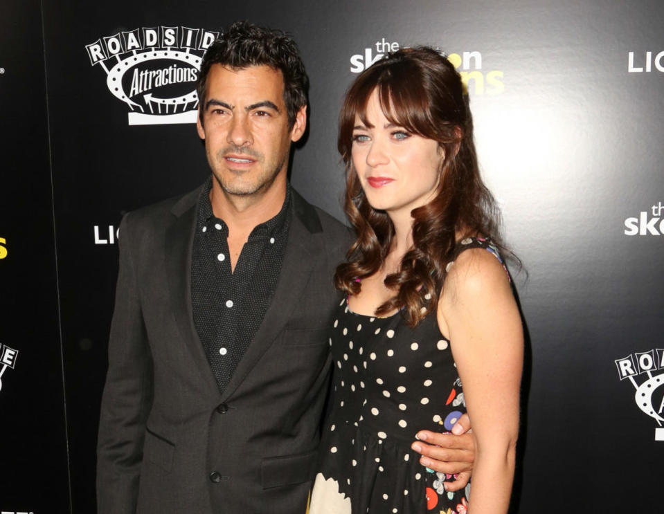 Zooey Deschanel and Jacob Pechenik