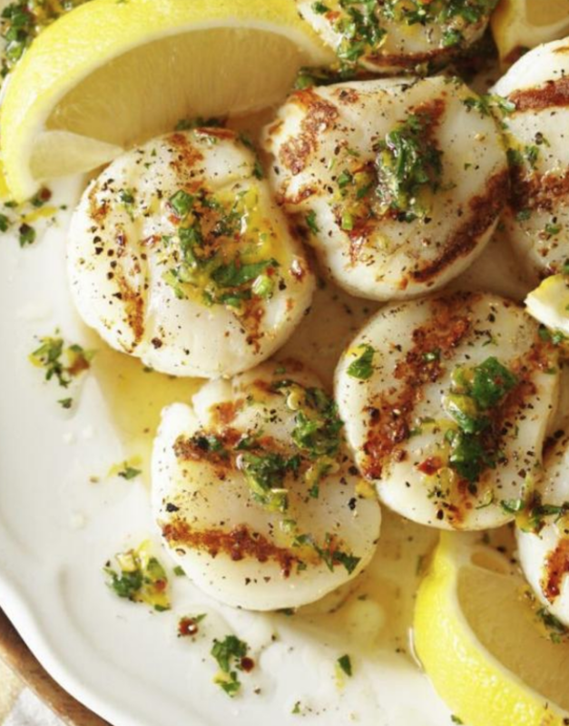 <p>Hey Grill Hey</p><p>These grilled scallops are perfectly grilled and topped with a fresh lemon herb dressing. If you’re a fan of scallops, you’ll fall head over shells for these guys.</p><p><strong>Get the recipe: <a href="https://heygrillhey.com/grilled-scallops/" rel="nofollow noopener" target="_blank" data-ylk="slk:Grilled Scallops;elm:context_link;itc:0;sec:content-canvas" class="link rapid-noclick-resp">Grilled Scallops</a></strong></p>