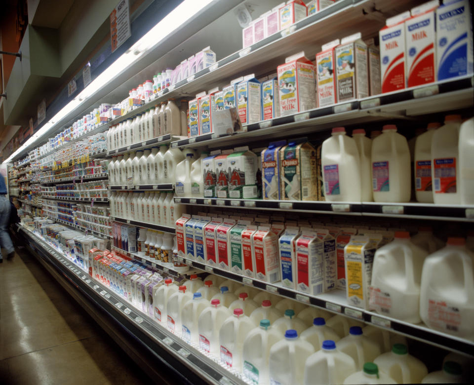 The simple trick also works with coconut milk for people who can't use dairy. Credit: Getty Images. 