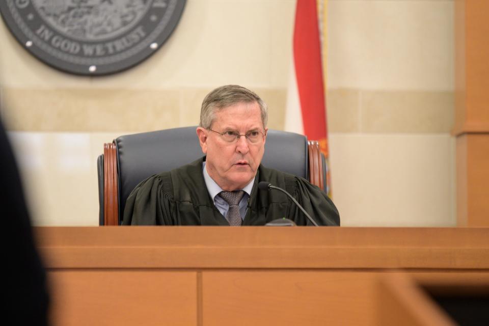 Circuit Judge Mark Hill, now retired, is shown in 2019.