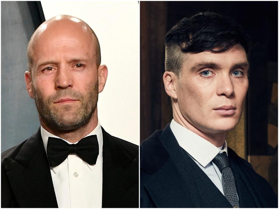 Jason Statham and Cillian Murphy: Frazer Harrison/Getty Images/BBC