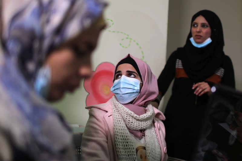 Women with hearing loss in Gaza make animations to raise awareness