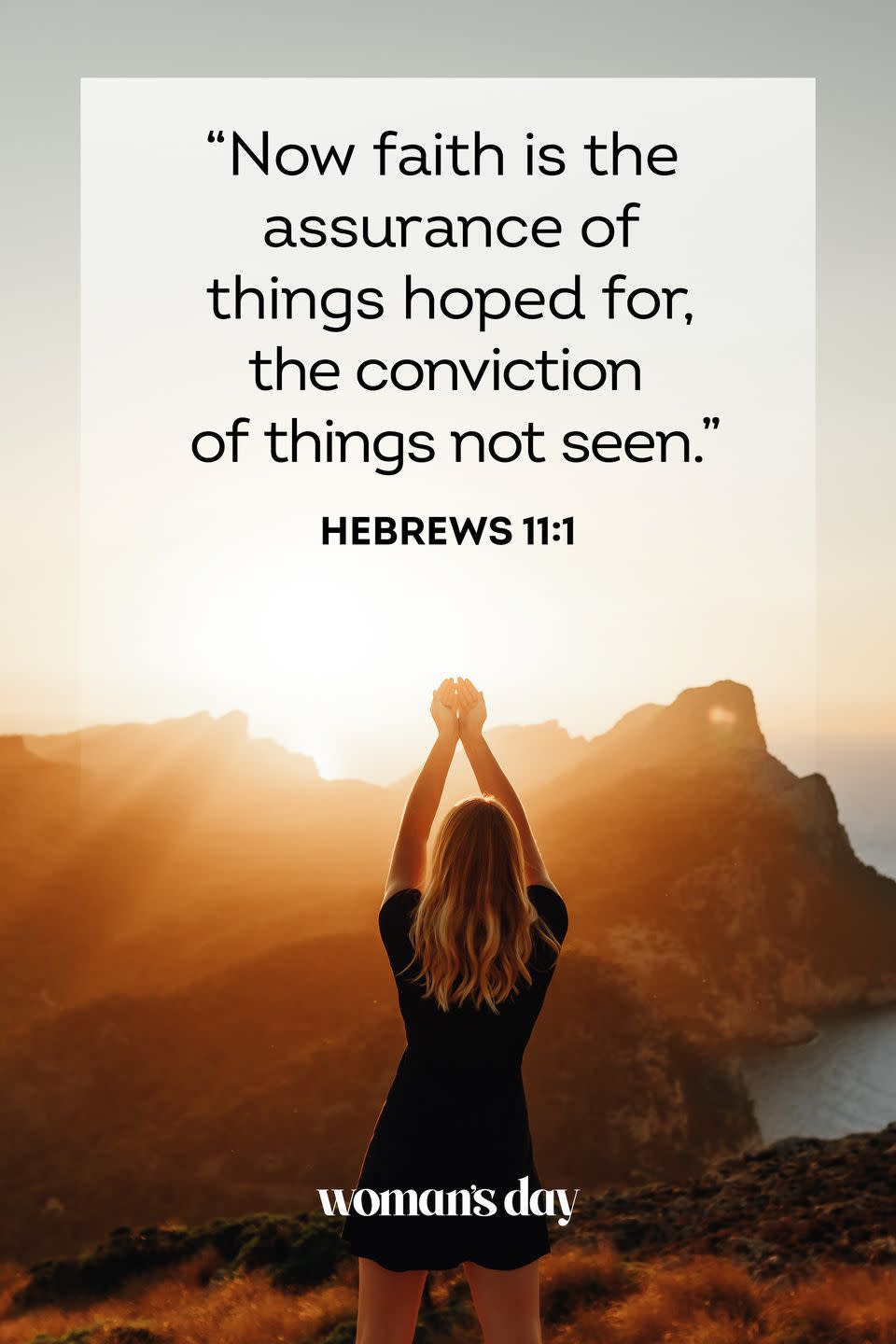 <p>“Now faith is the assurance of things hoped for, the conviction of things not seen.”</p><p><strong>The Good News:</strong> Keeping faith means having trust that your spirituality may not always be acknowledged in visible ways — but that doesn’t mean that God is not watching.</p>