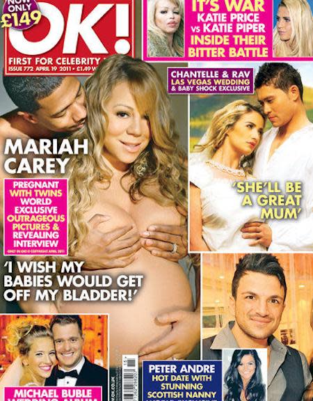 Who can forget this magic moment? Mariah Carey had her twins at 41
