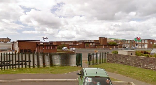 Matthew Aplin was sacked has headteacher of Tywyn Primary School, in south Wales (Picture: Google)