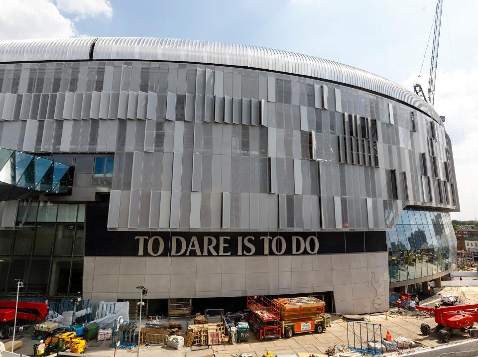 Tottenham's new stadium opening has been put back over safety problems: Getty