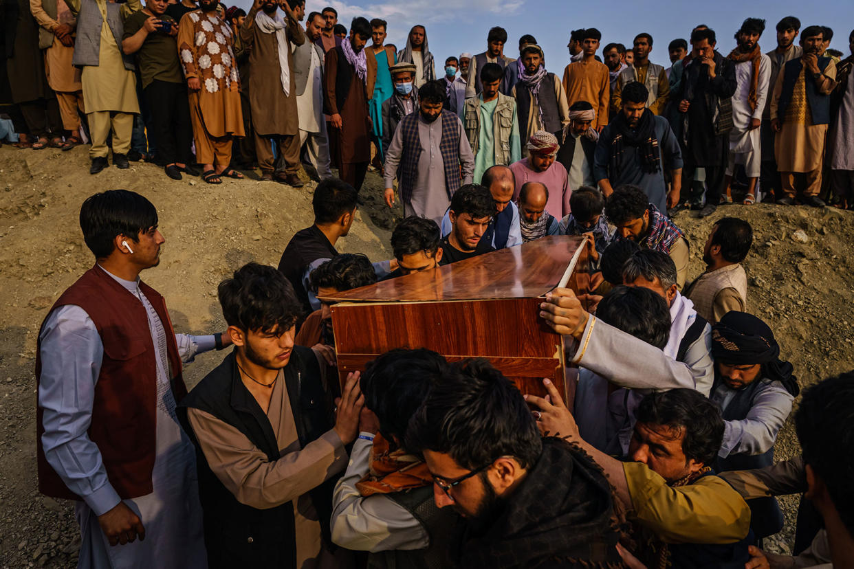 Funeral for victims of US airstrikeMARCUS YAM / LOS ANGELES TIMES/Getty Images