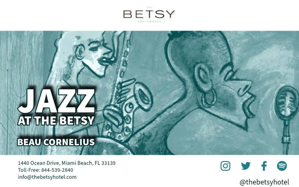 Jazz en The Betsy con Beau Cornelius.