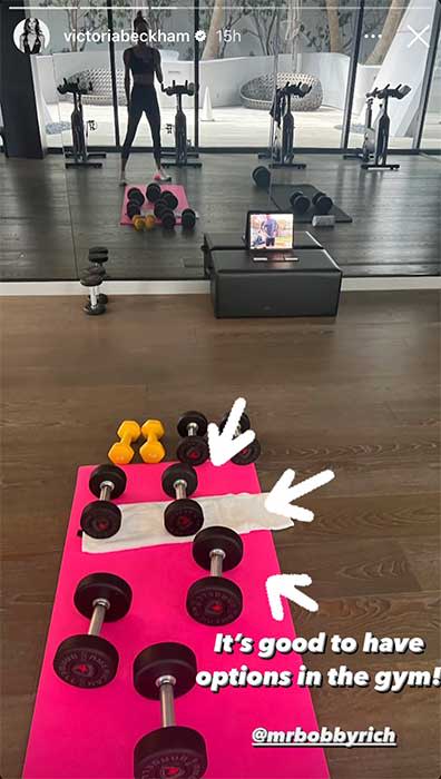 Victoria-Beckham-Miami-home-gym