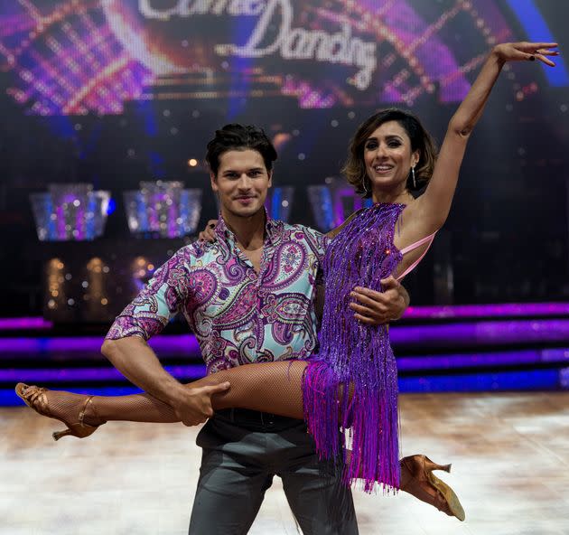 Gleb and Anita made it to the Strictly semi-finals back in 2015 (Photo: Richard Stonehouse via Getty Images)