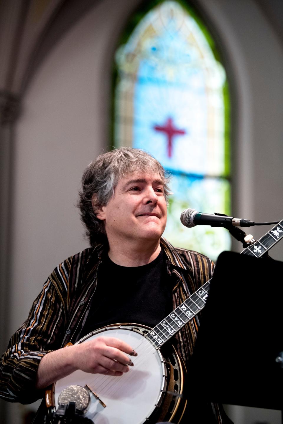Bela Fleck is shown here performing with Edmar Castaneda at St. John's Episcopal Church during Big Ears Festival 2019 in Knoxville, Tenn., in 2019. Fleck is among the stars performing in Longwood Gardens' concert series this summer.