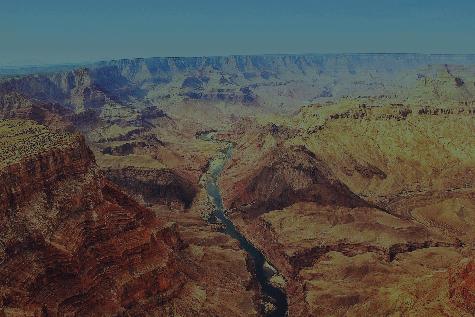 17.  Grand Canyon by helicopter, USA