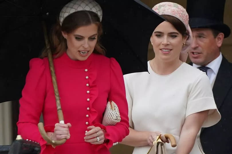 Princesses Beatrice and Eugenie