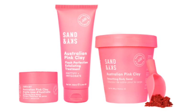 Sand&Sky pink clay set