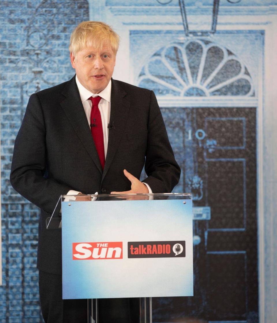 Conservative Party MP Boris Johnson condemned Mr Trump's remarks. (EPA)