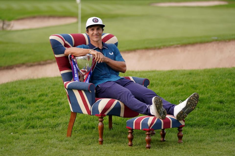 Thorbjorn Olesen stunningly beat Jordan Spieth in singles at the 2018 Ryder Cup (PA Wire)