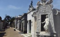 The tomb of Rufina Cambaceres who, according to local legend, may have been buried alive.